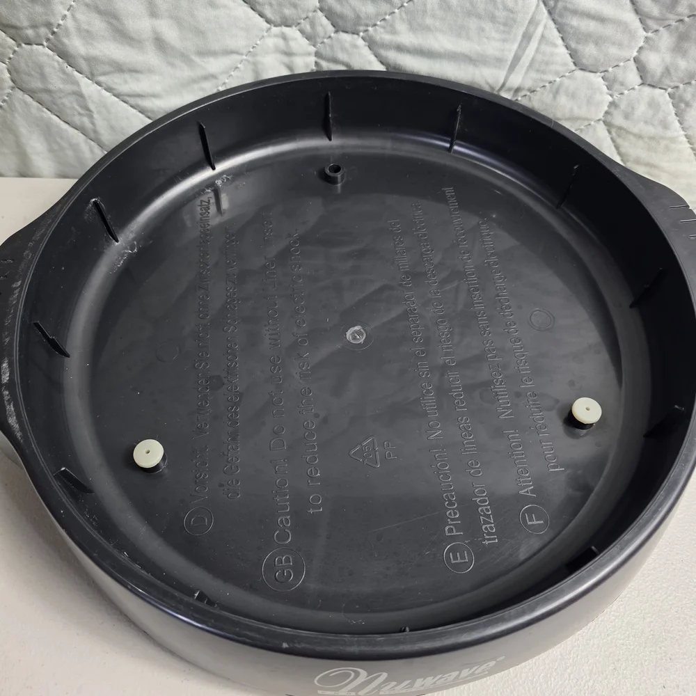 NuWave Black Pro Infrared Oven Browning/Drip Pan Set Of 3